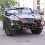 Panzerspähwagen «Zobel»: бронеавтомобиль, который плавает задом наперед